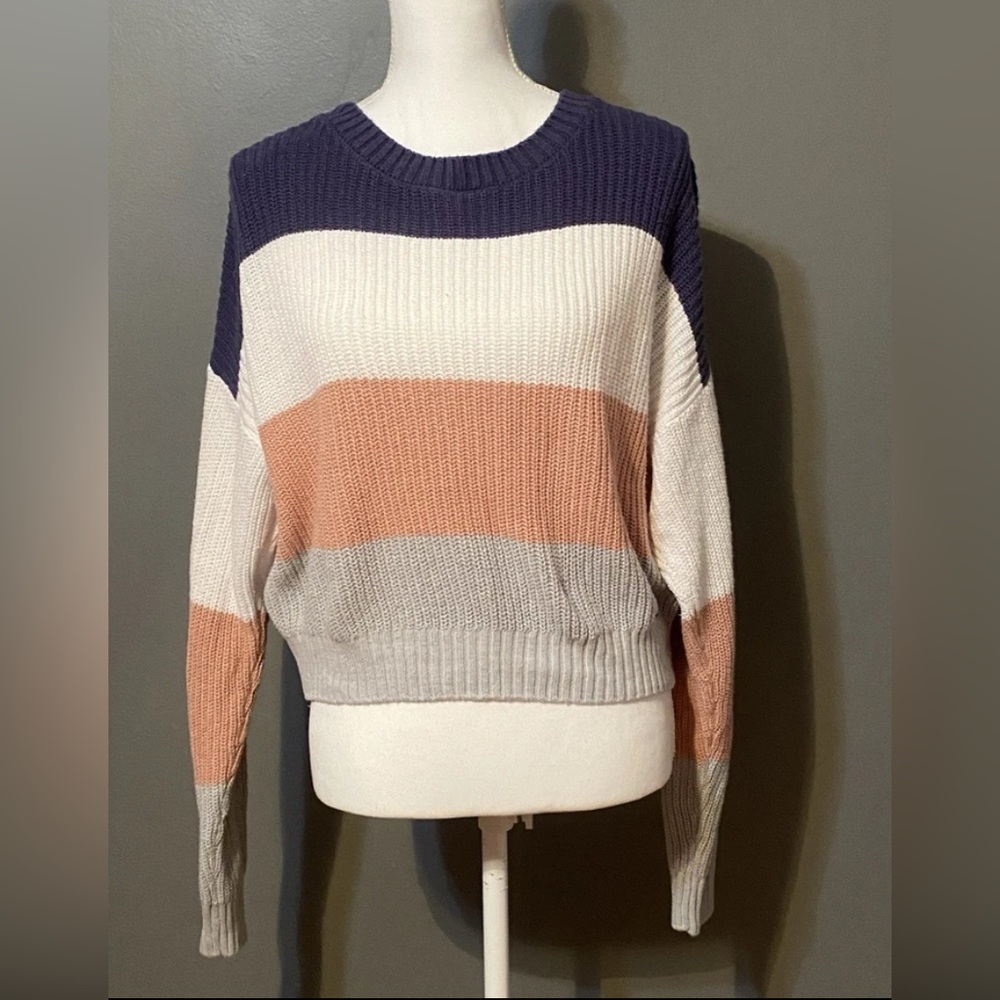 Hollister Women's Color-Block Sweater